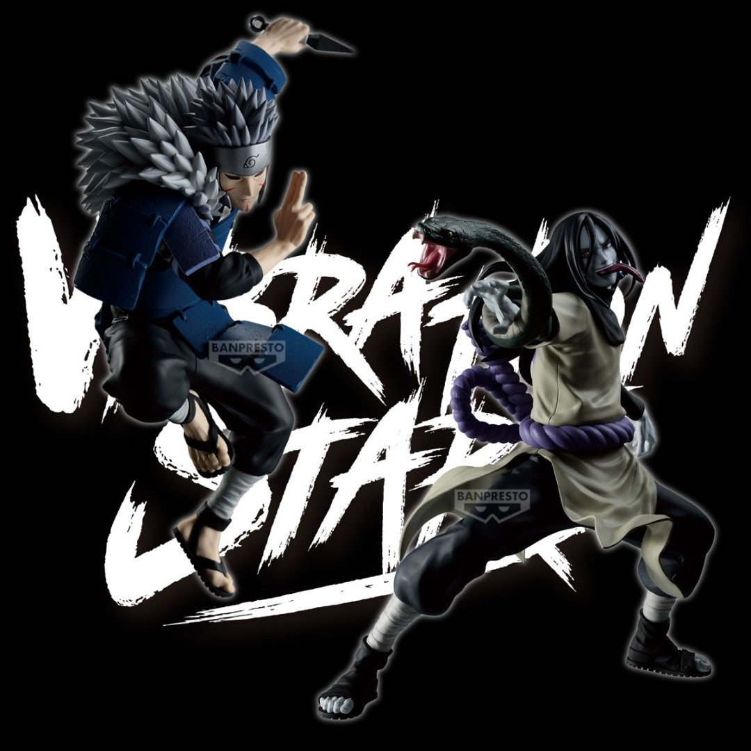 Naruto Shippuden Vibration Stars - Tobirama Senju & Orochimaru - A Tobirama Senju Figure by Banpresto