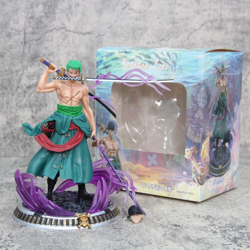 ZORO PURPLE WITH 2 HEAD AND BOX