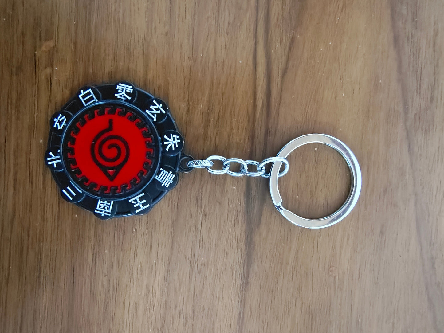 Naruto Rotating Keychain