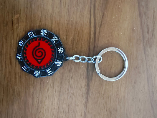 Naruto Rotating Keychain